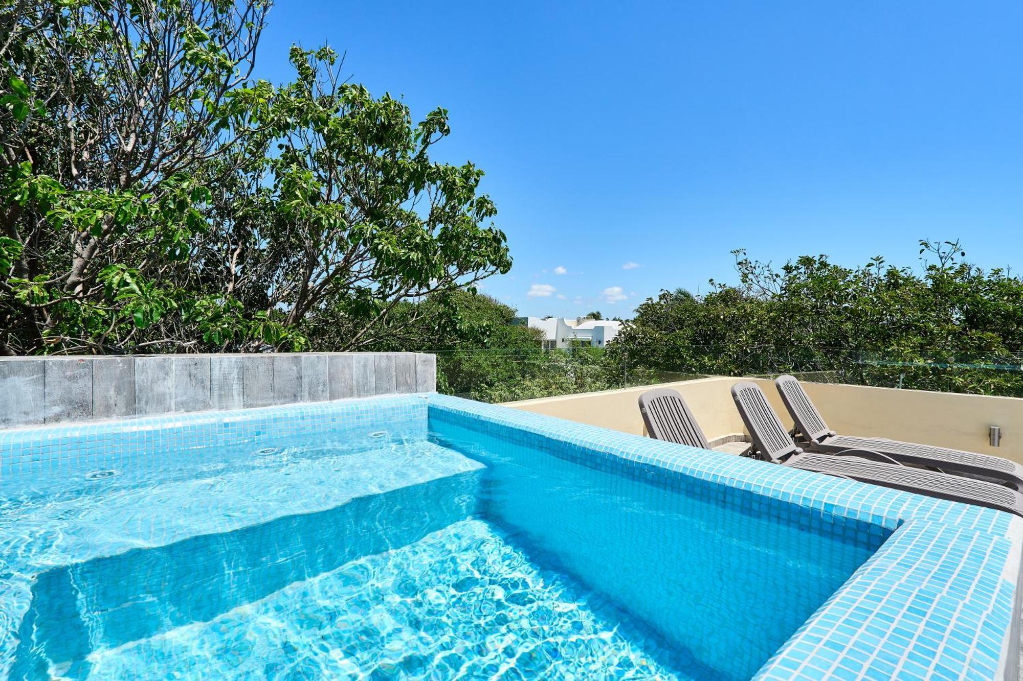 Willa Stunning Mansion 6Br With Artificial Cenote And Private Pool With Ocean View Playa del Carmen Zewnętrze zdjęcie